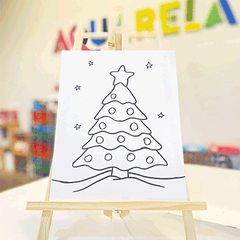 Aquarela Box Pintura - Navidad