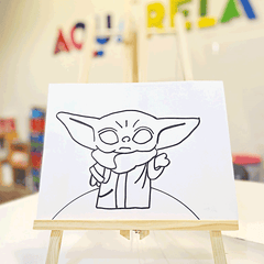 Aquarela Box Pintura - Cumpleaños