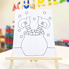 Aquarela Box Pintura - Halloween