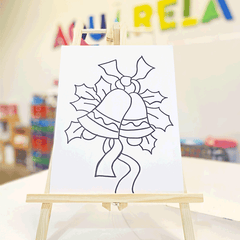 Aquarela Box Pintura - Navidad