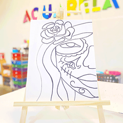 Aquarela Box Pintura - Halloween