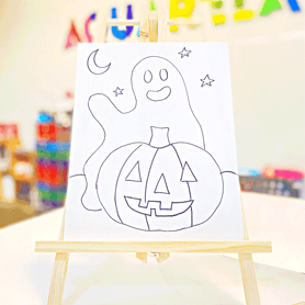 Aquarela Box Pintura - Halloween