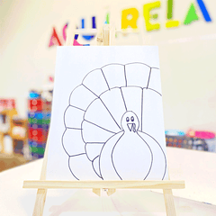 Aquarela Box Pintura - Acción de Gracias