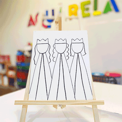 Aquarela Box Pintura - Navidad