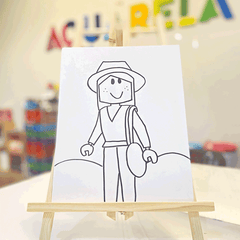 Aquarela Box Pintura - Cumpleaños