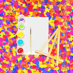 Aquarela Box Pintura - Navidad