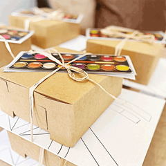 Aquarela Box Pintura - Navidad